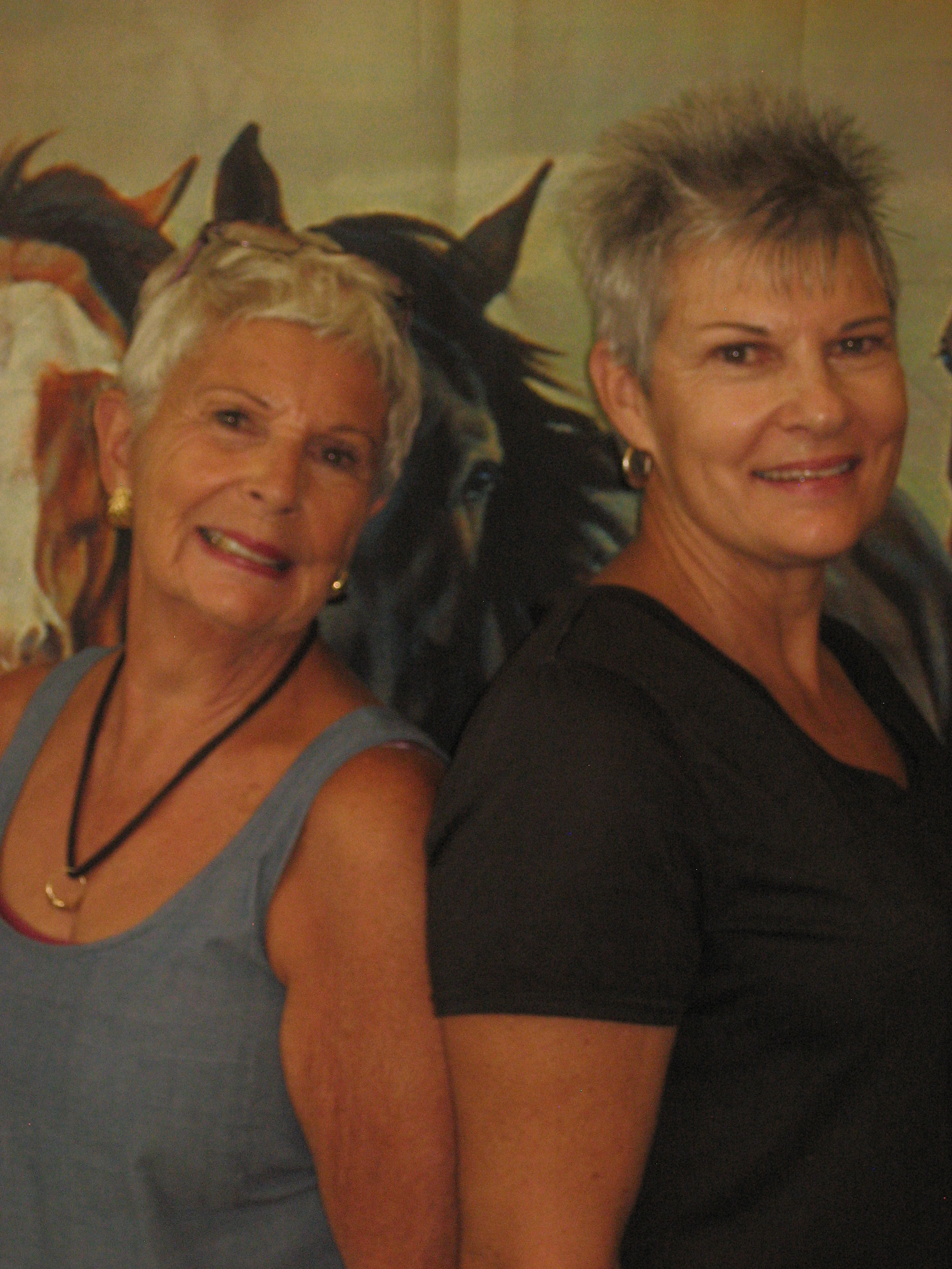 Sylvia and her daughter Sylvia together