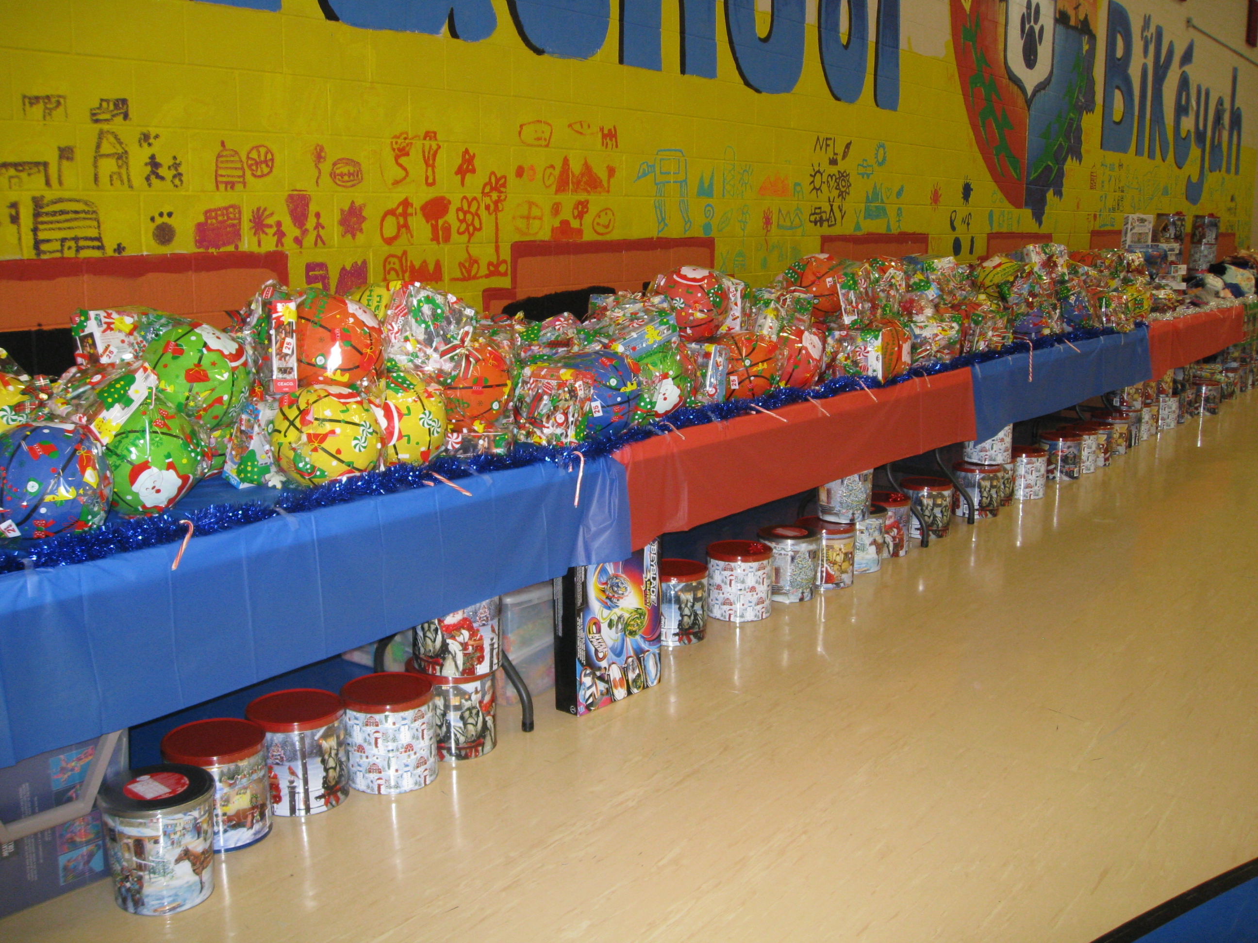 Donated items prepared and handed out through Indian Mobile Mission